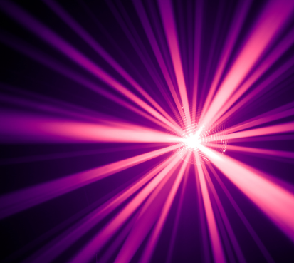 Les énergie du rayon violet
